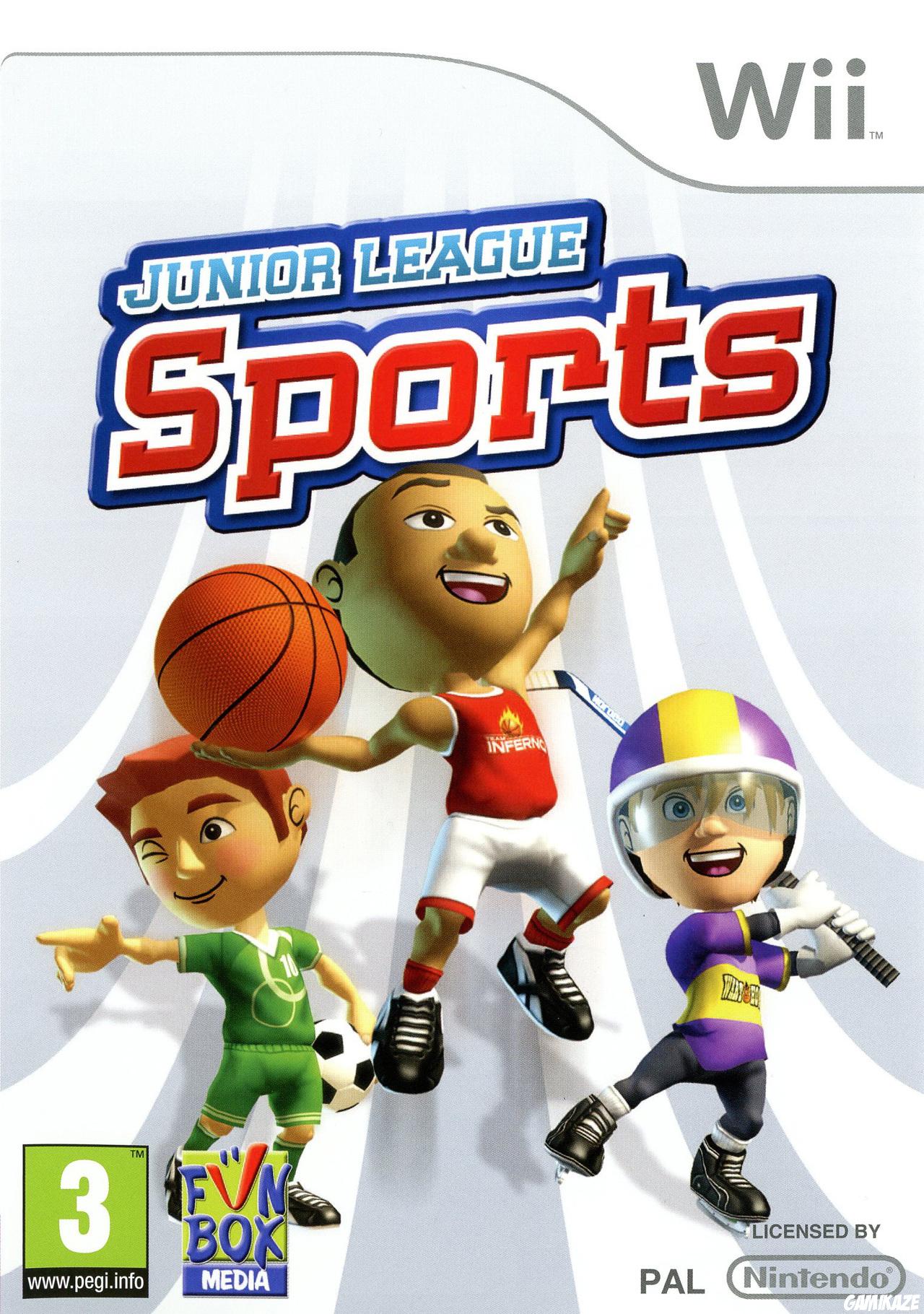 cover Junior League Sports wii